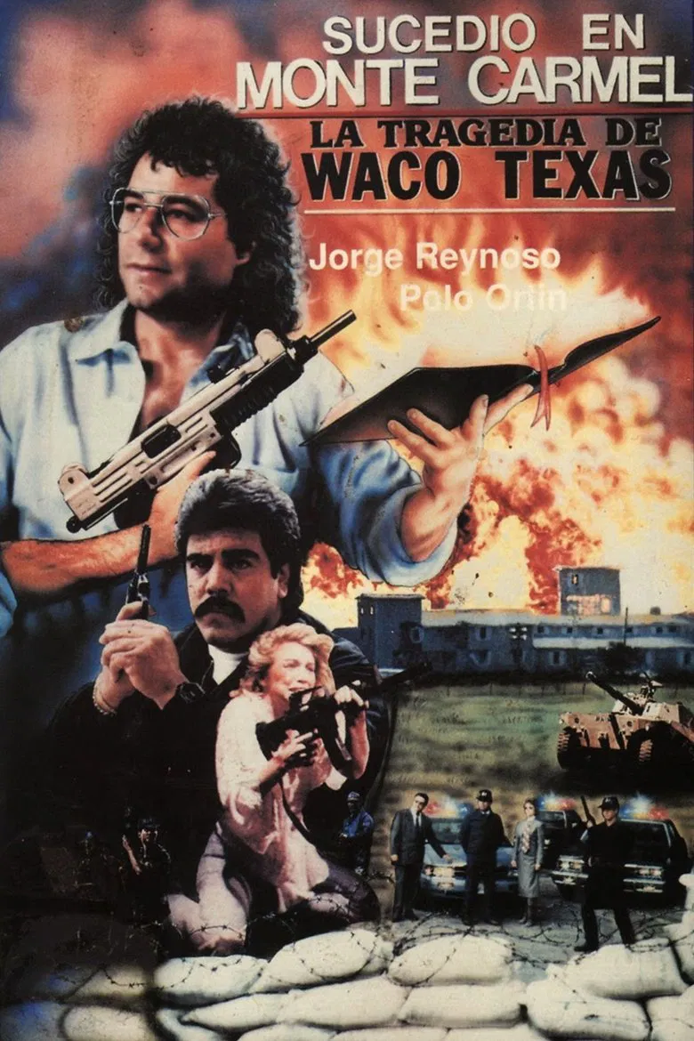 Tragedia en Waco, Texas poster background