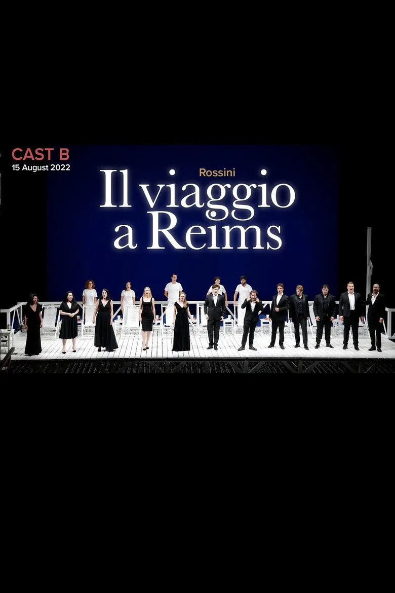 Il Viaggio a Reims - Rossini Opera Festival poster background