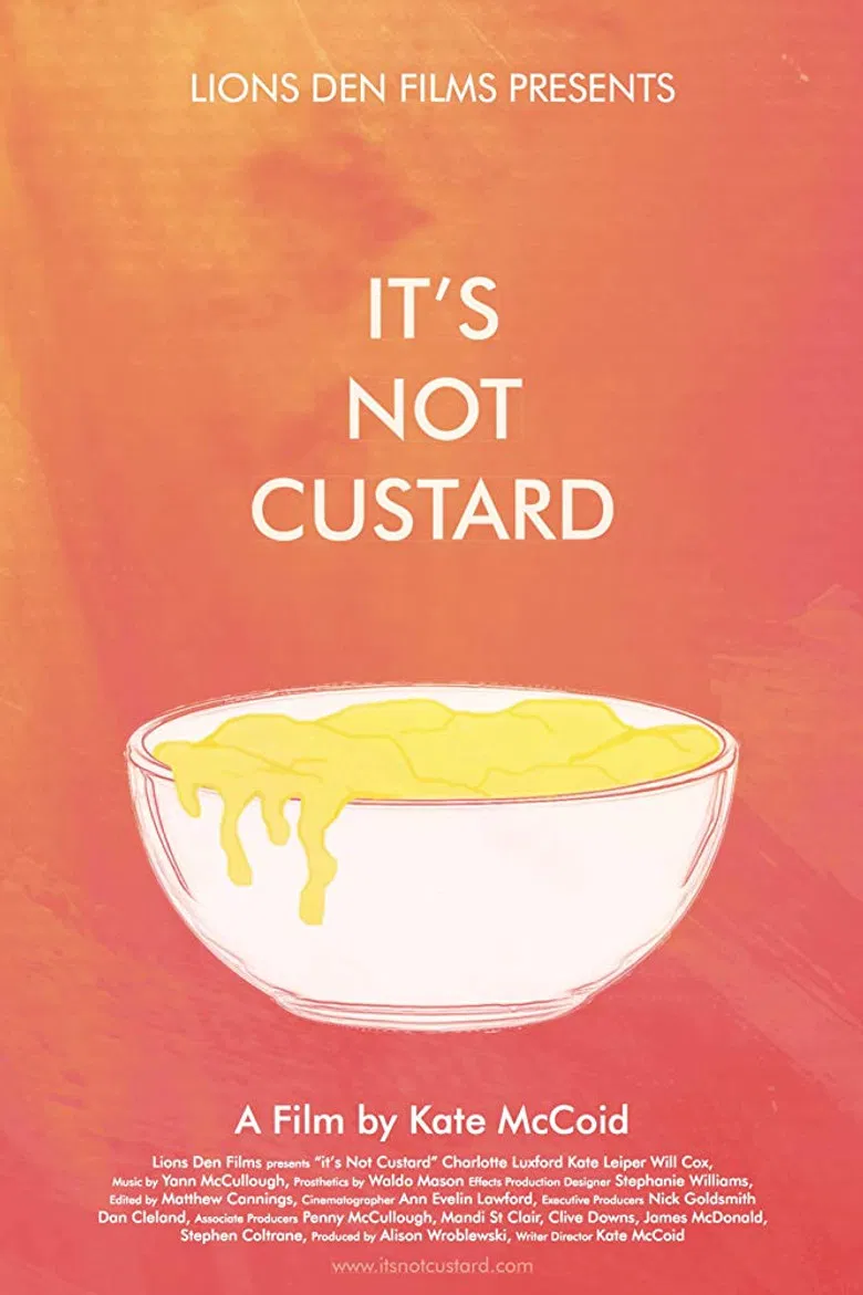 It's Not Custard poster background