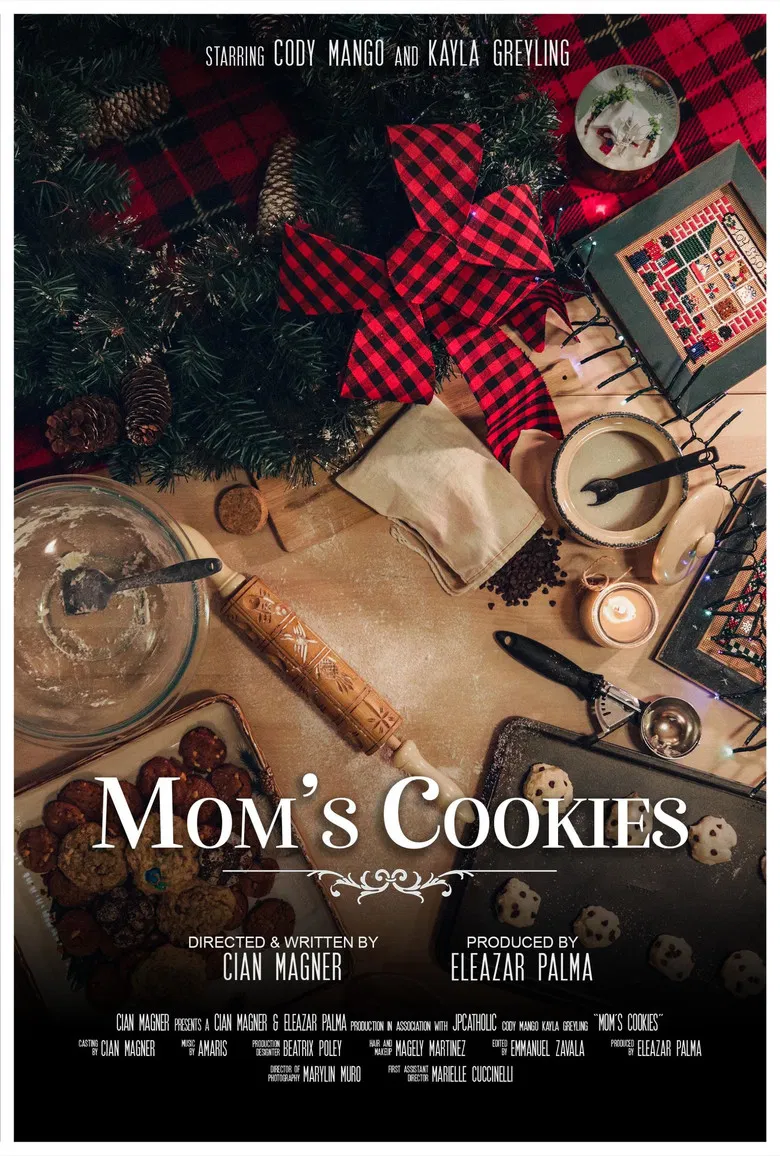 Mom's Cookies poster background
