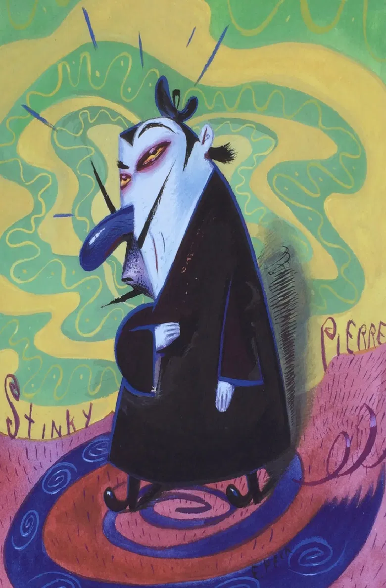 Stinky Pierre poster background