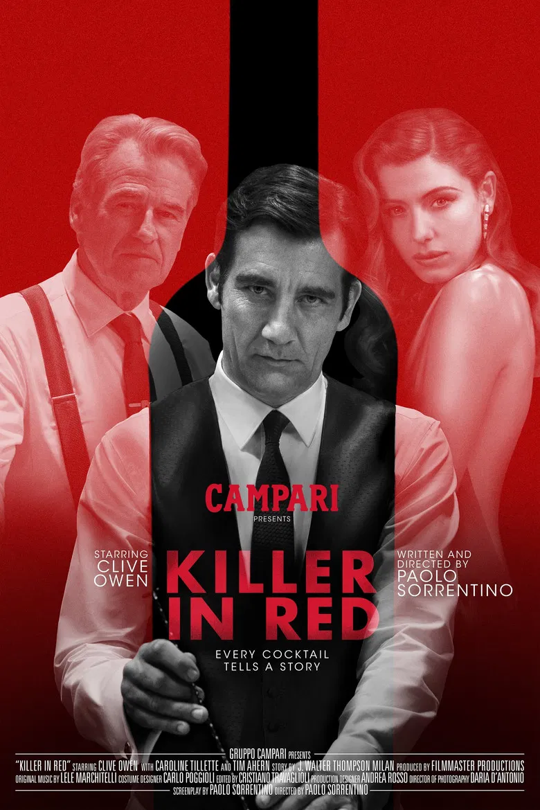 Killer in Red poster background