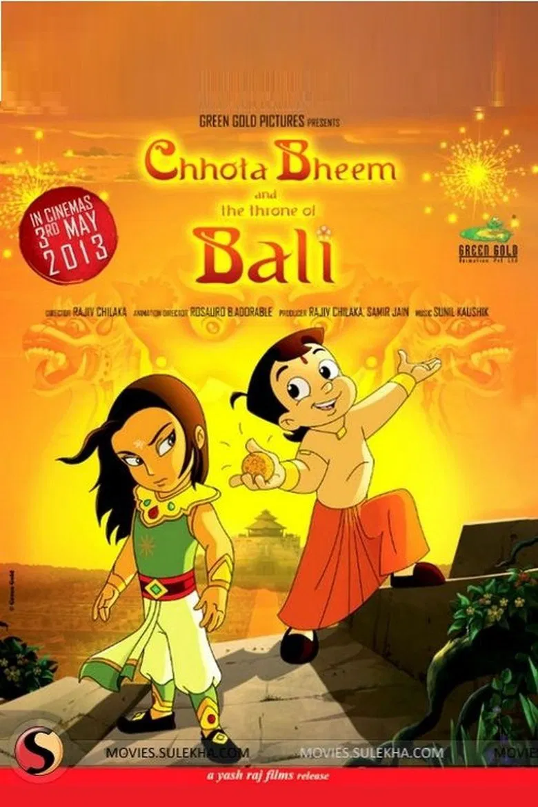 Chhota Bheem: The Throne of Bali poster background