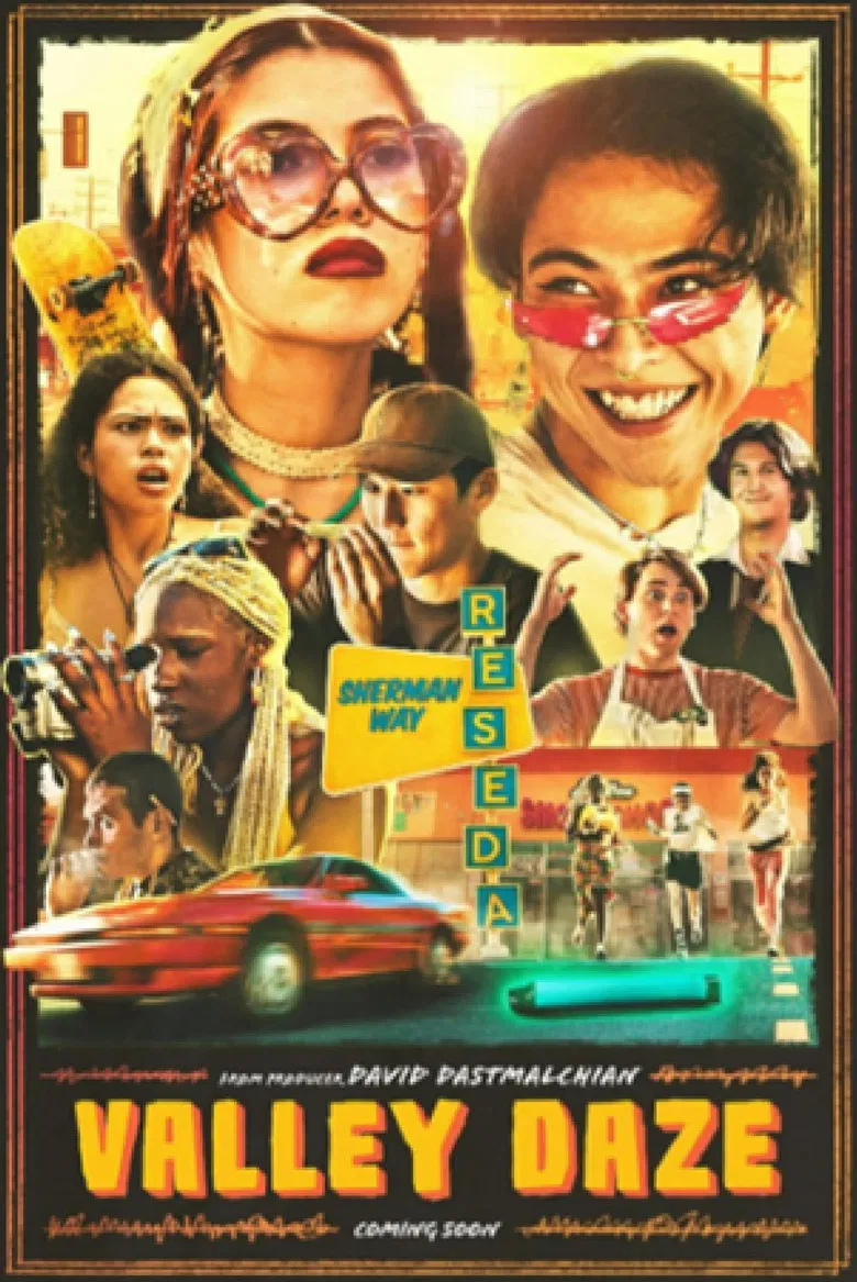 Valley Daze poster background