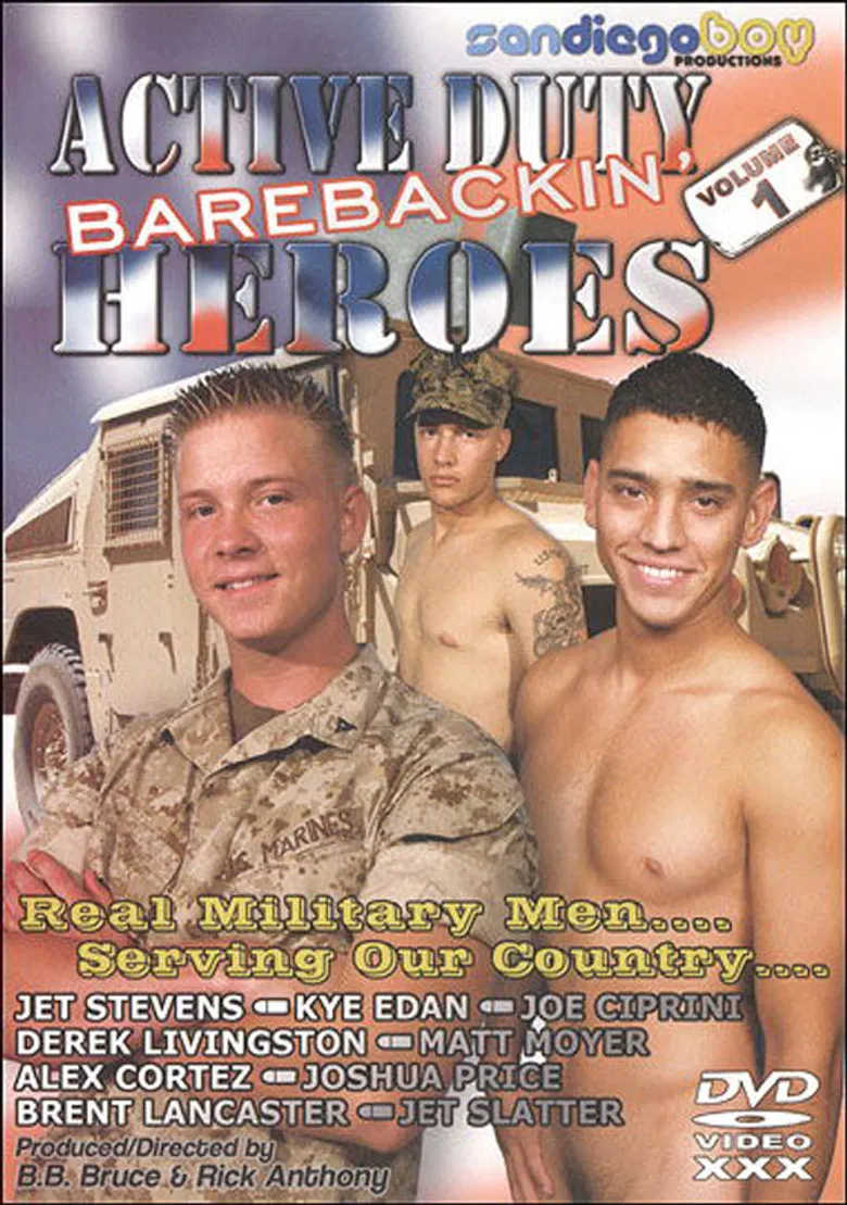 Active Duty: Barebackin' Heroes 1 poster background