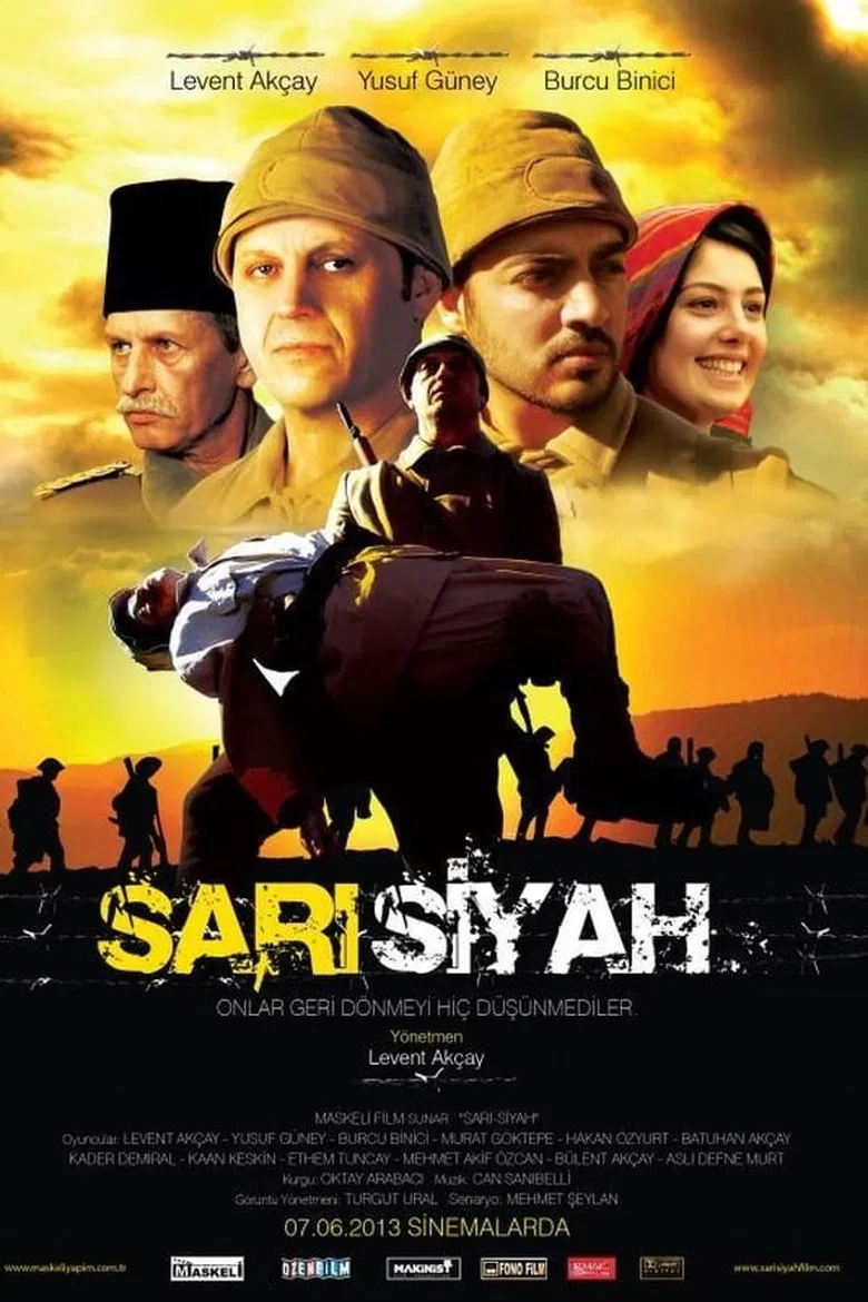 Sarı Siyah poster background