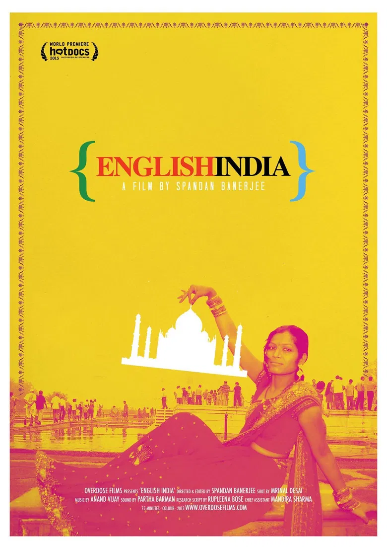 English India poster background