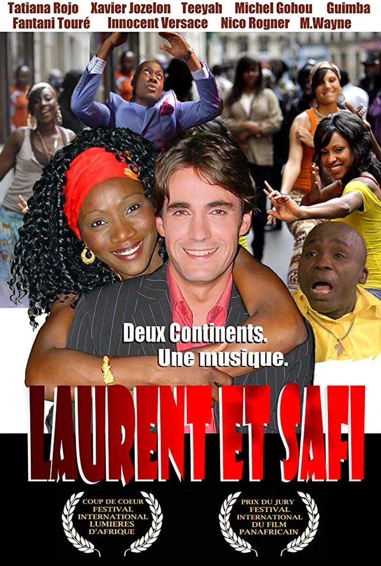 Laurent and Safi poster background