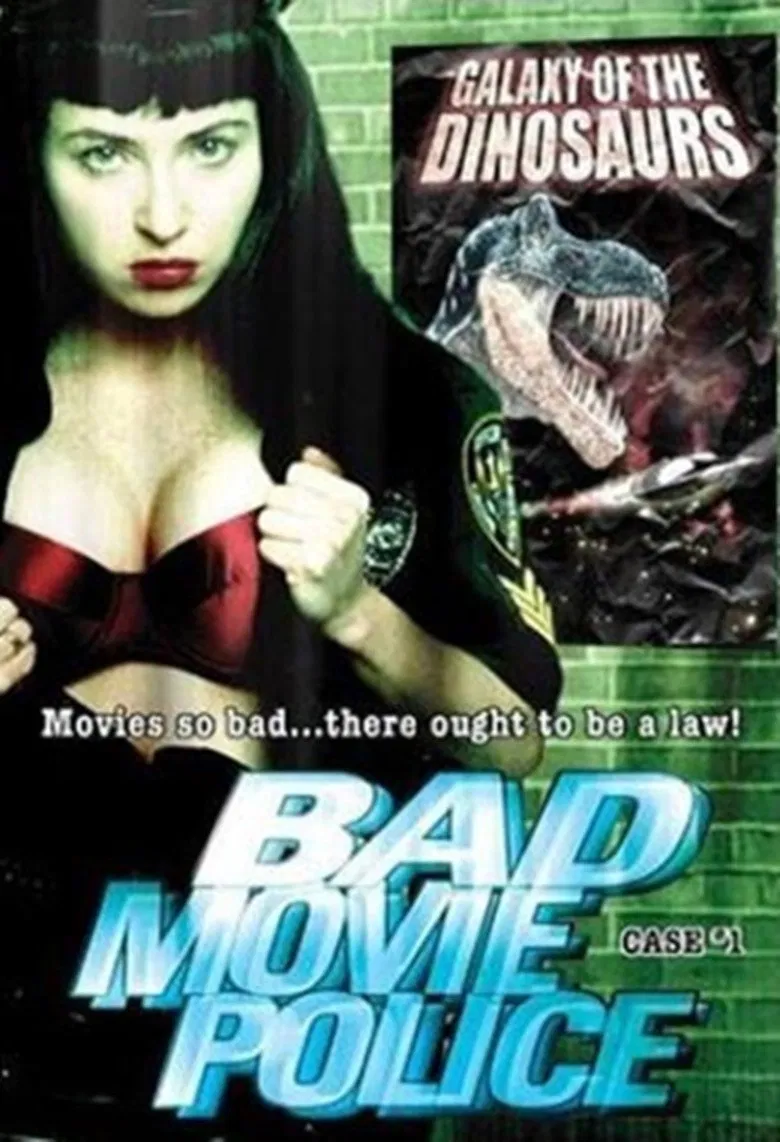 Bad Movie Police: Case #1: Galaxy Of The Dinosaurs poster background