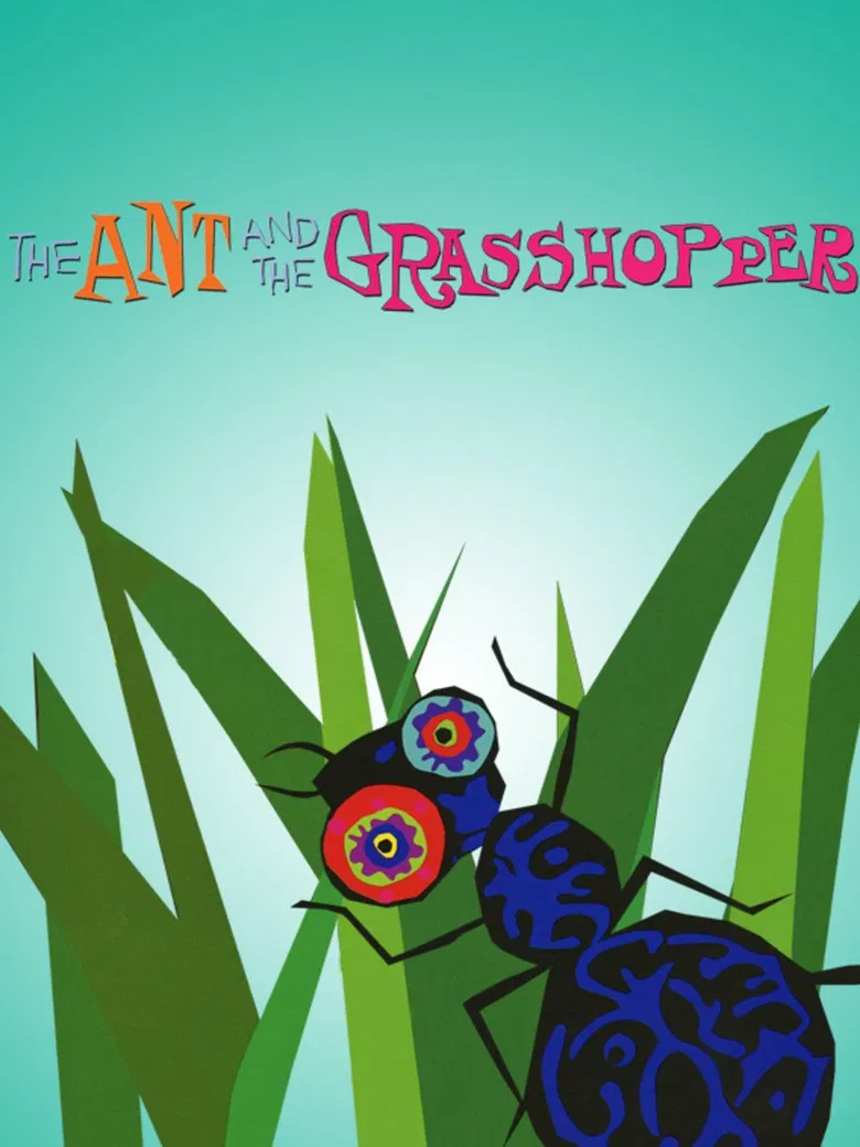The Ant And The Grasshopper poster background