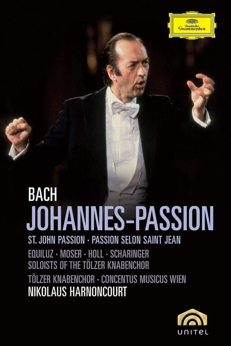 Bach: St. John Passion poster background