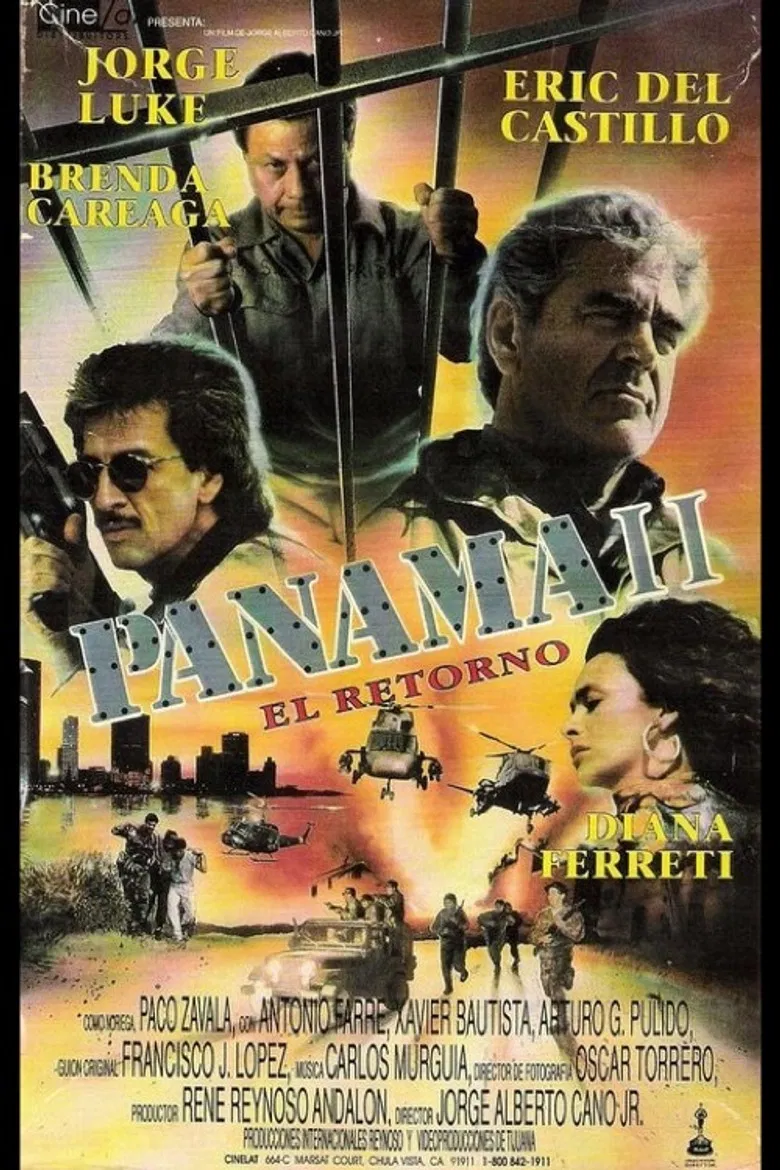 Panama II: El Retorno poster background
