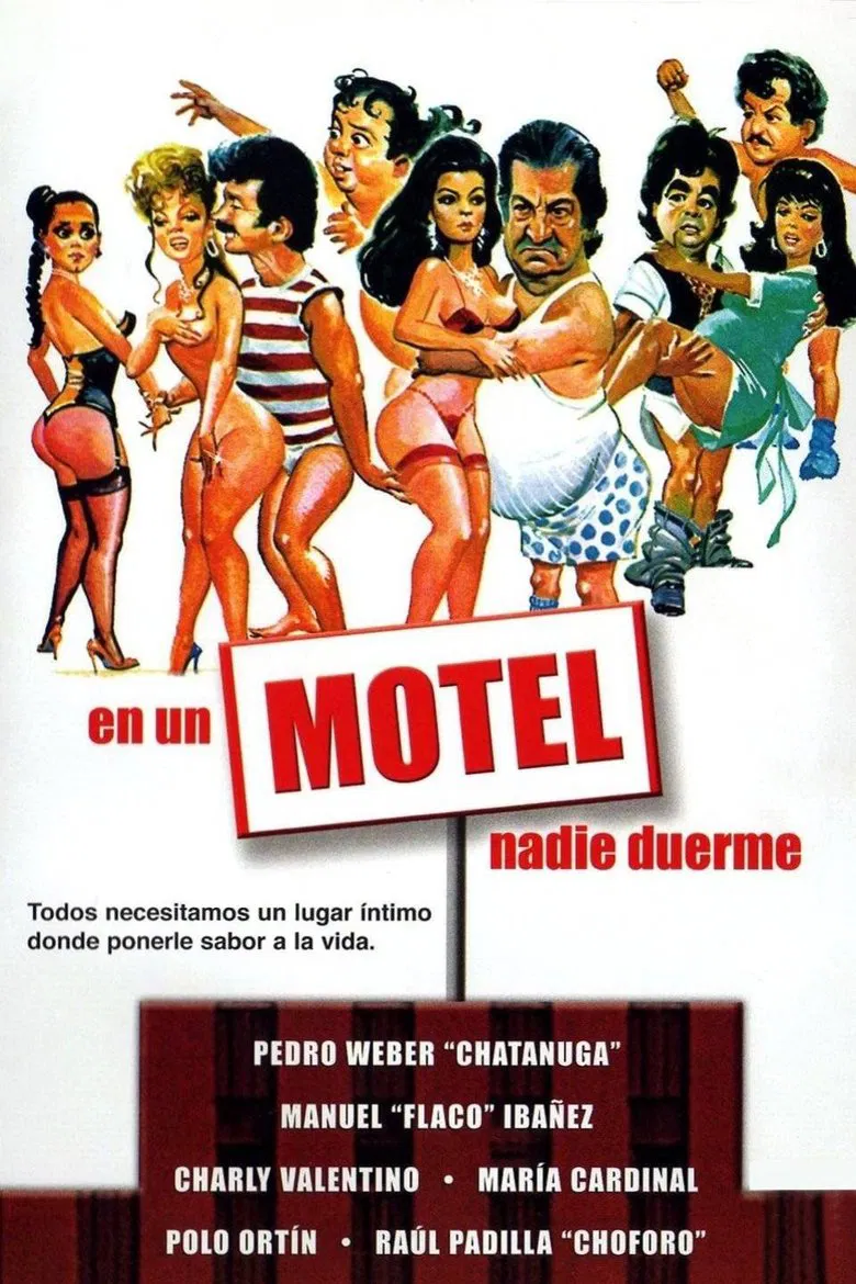 En un motel nadie duerme poster background