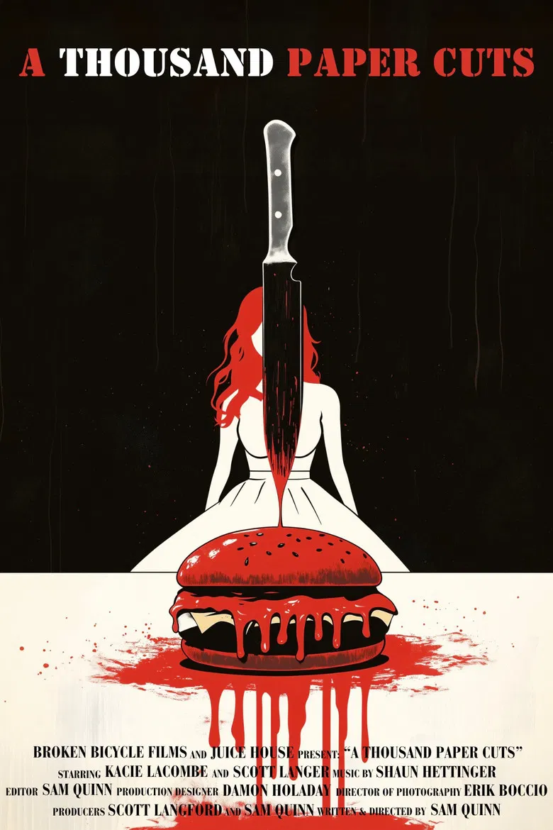 A Thousand Paper Cuts poster background