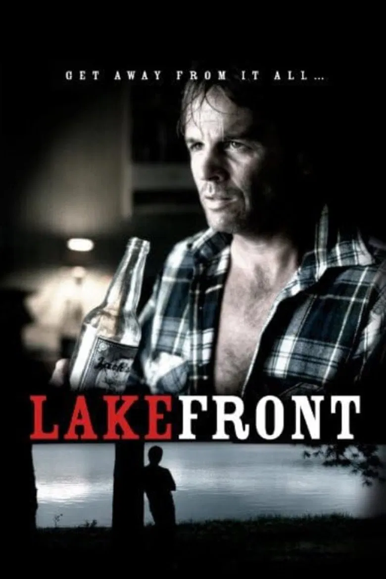 Lakefront poster background