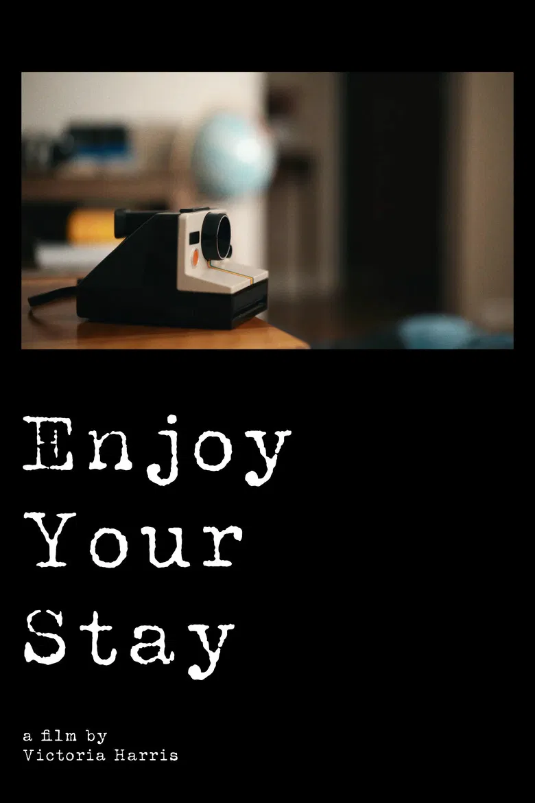 Enjoy Your Stay poster background