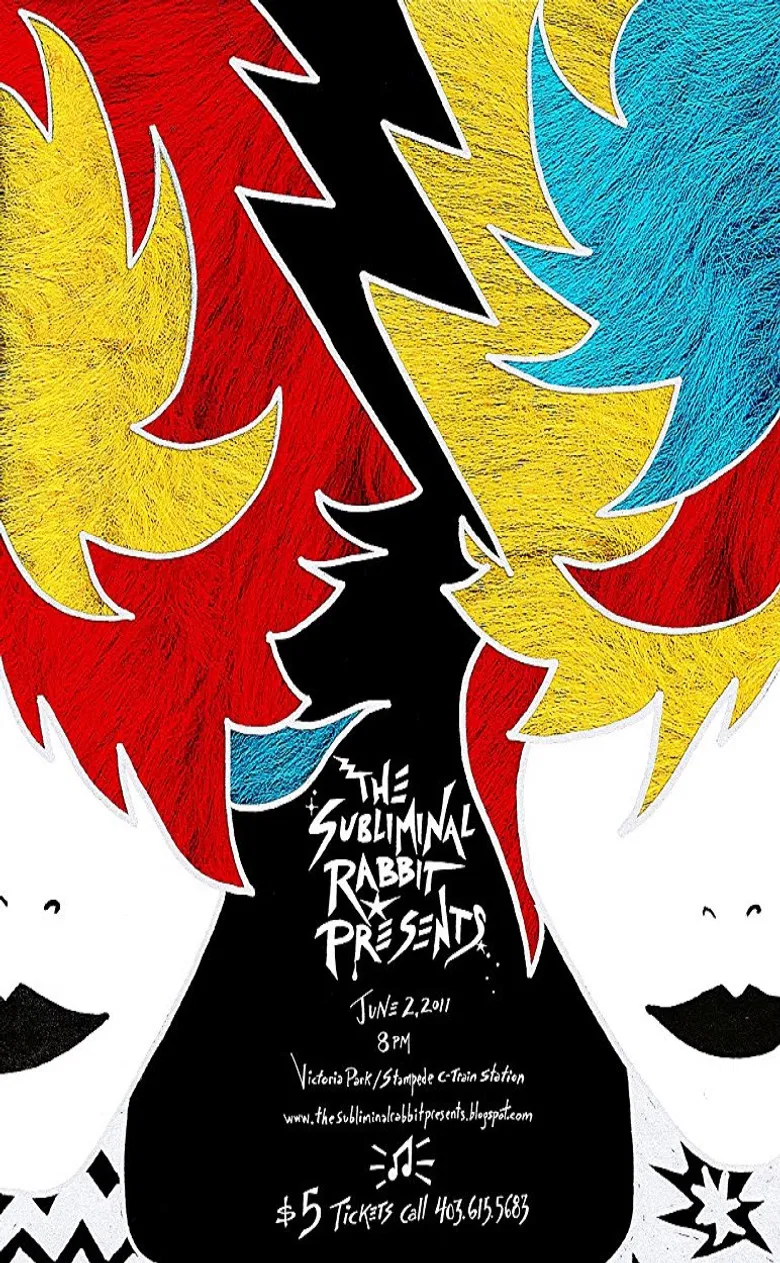 The Subliminal Rabbit Presents: Live! poster background