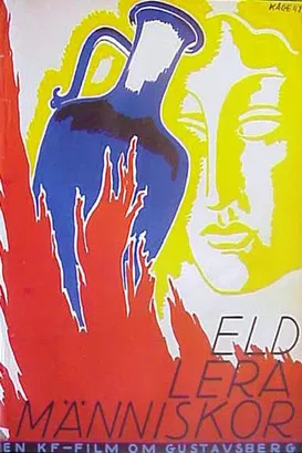 Fire, Clay & People poster background