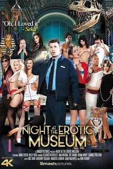 Night at the Erotic Museum poster background