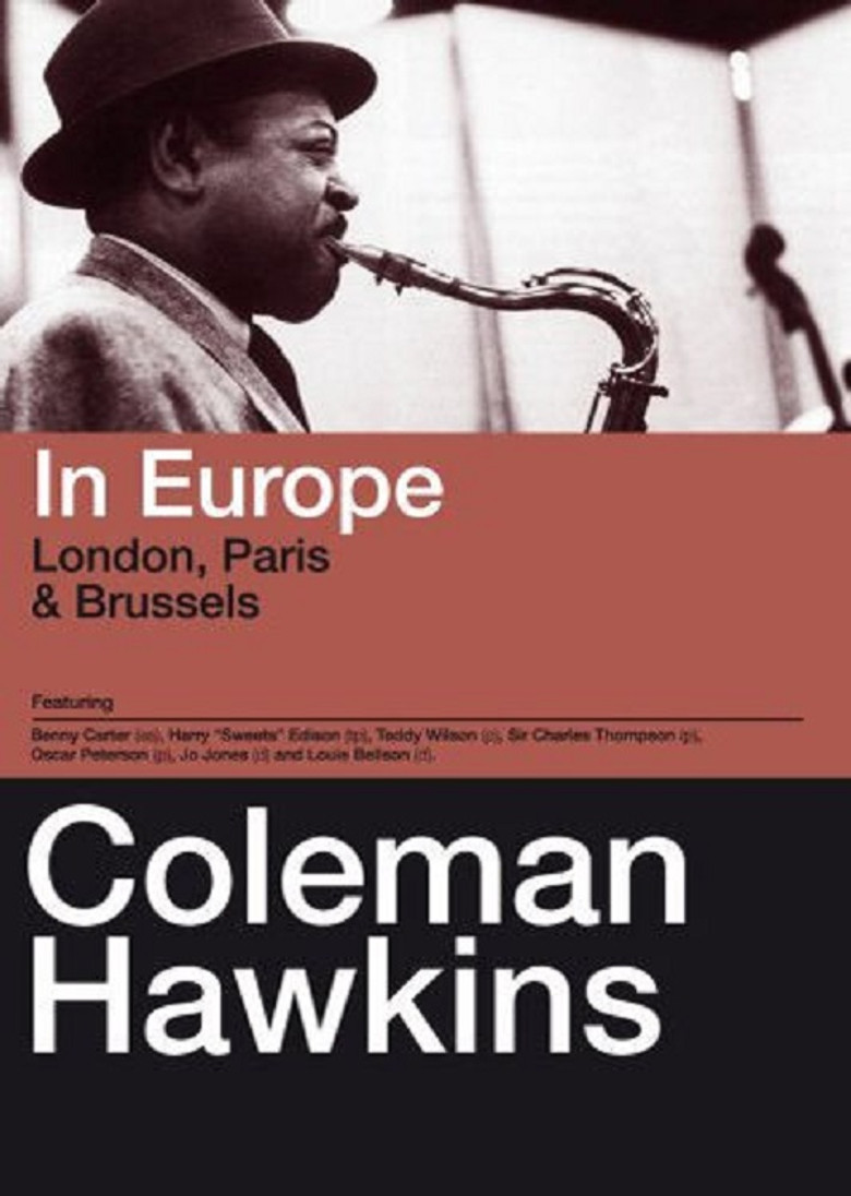 Coleman Hawkins – In Europe, London, Paris & Brussels poster background