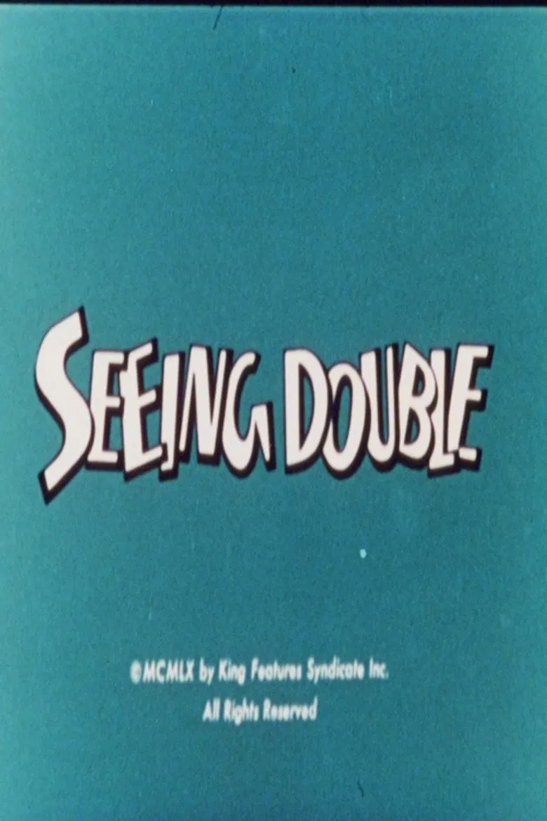 Seeing Double poster background