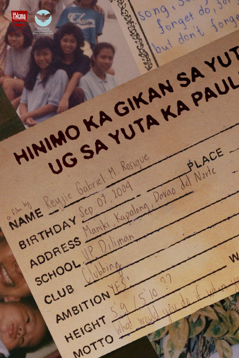 For We are Made of Earth, and To Earth We Will Return poster background