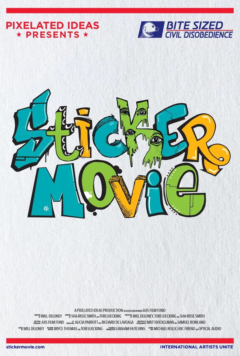 Sticker Movie poster background