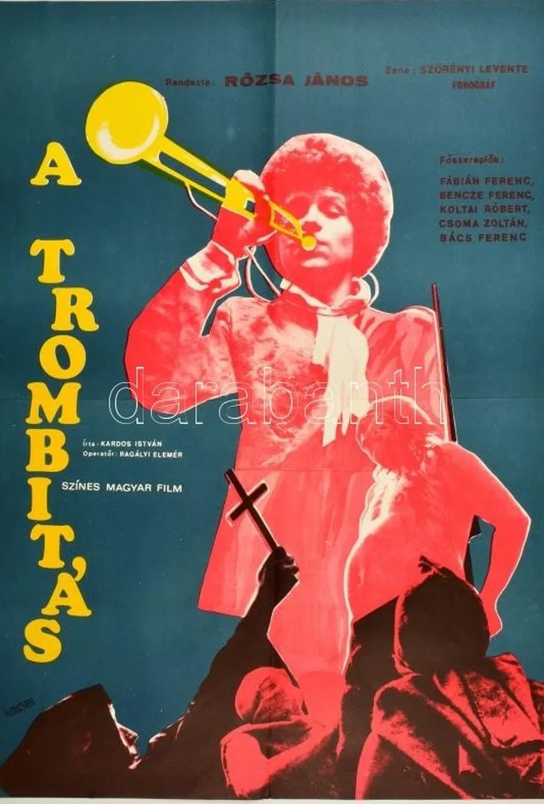 The Trumpeter poster background