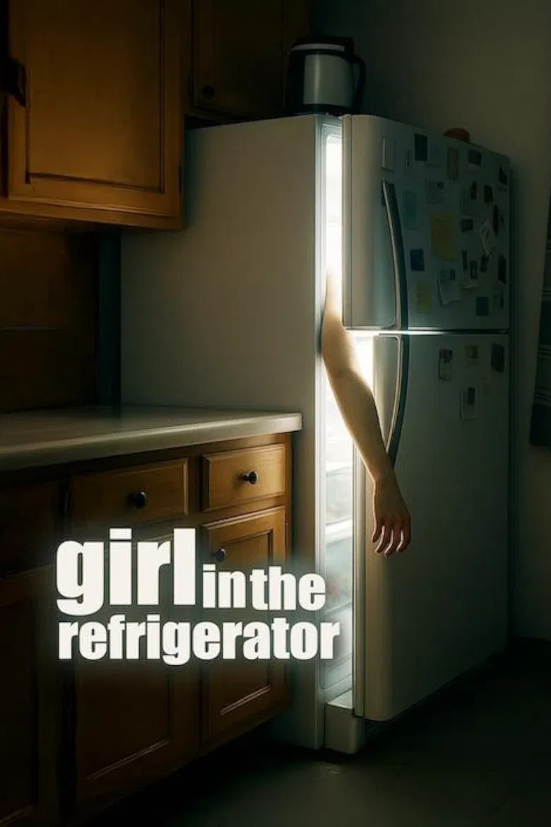 Girl in the Refrigerator poster background