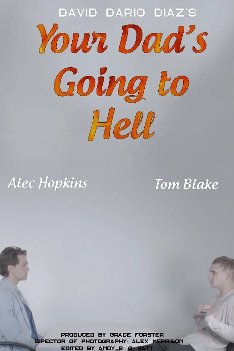 Your Dad's Going to Hell poster background