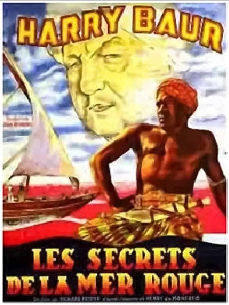 The Secrets of the Red Sea poster background