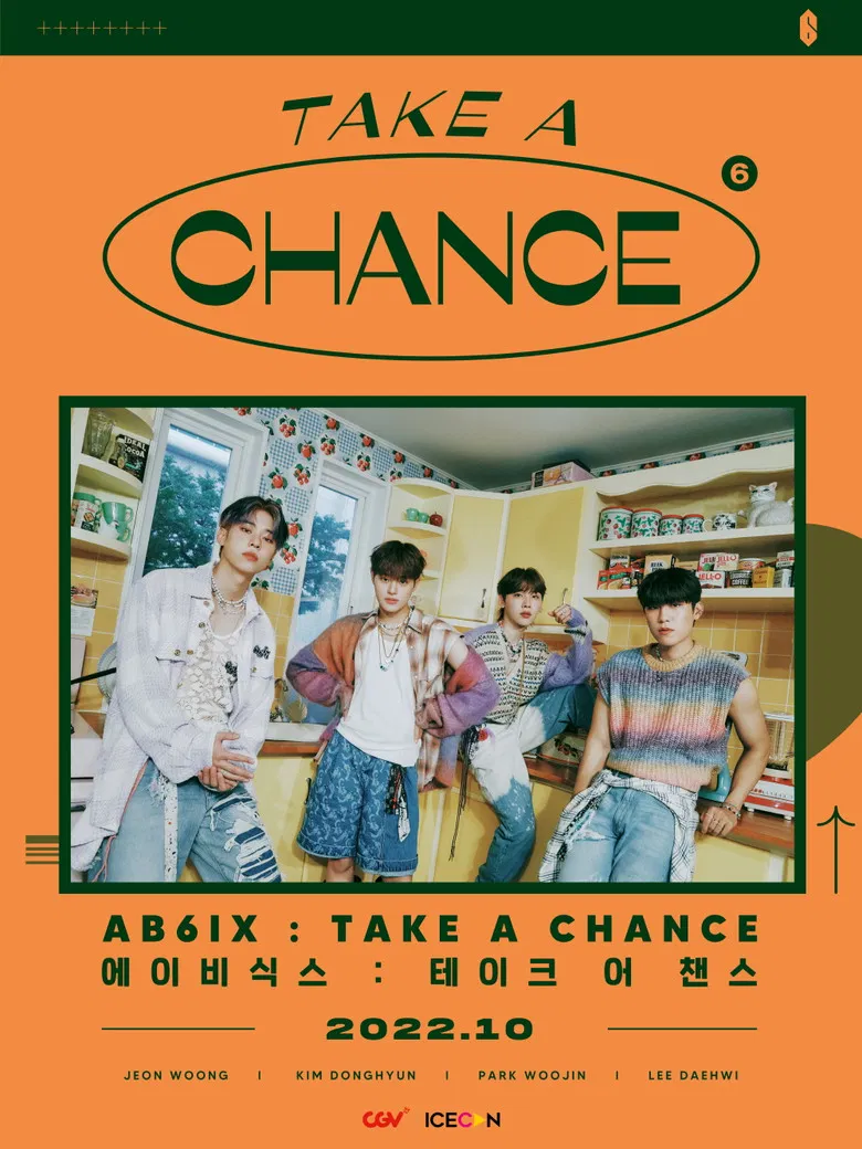 AB6IX : TAKE A CHANCE poster background