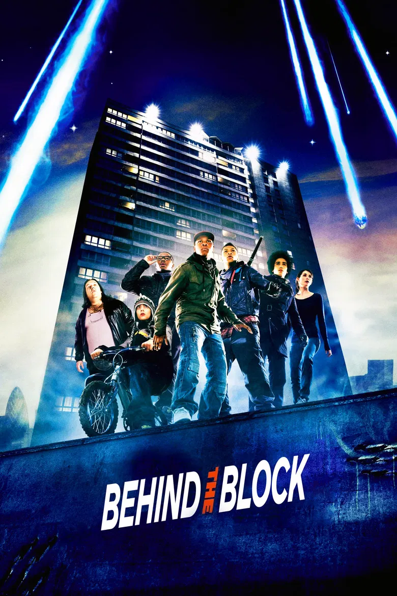 Behind the Block poster background