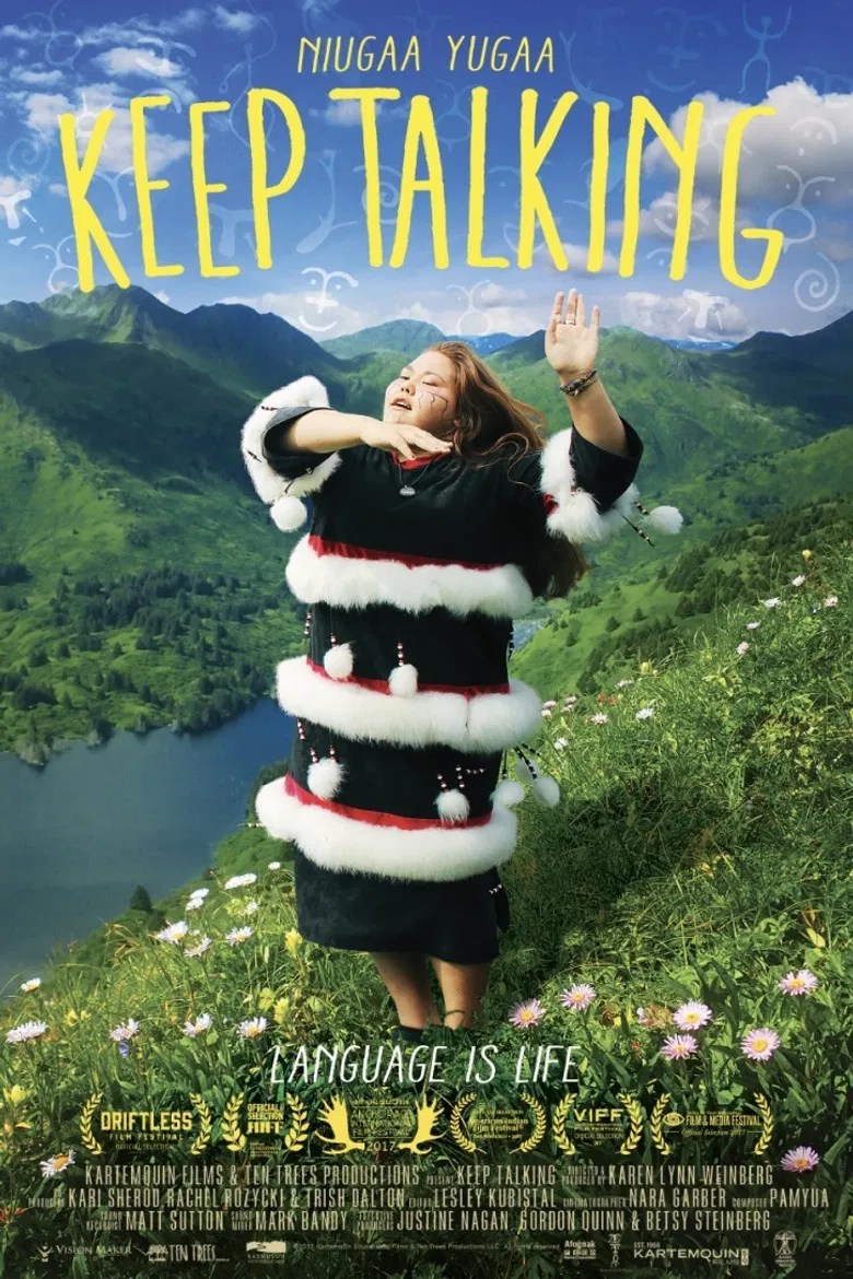 Keep Talking poster background