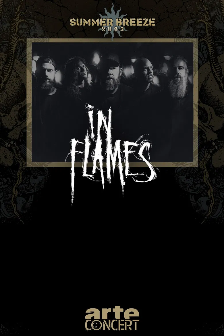 In Flames - Summer Breeze 2023 poster background