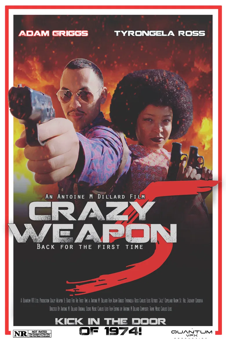 Crazy Weapon 5: Back for the First Time poster background