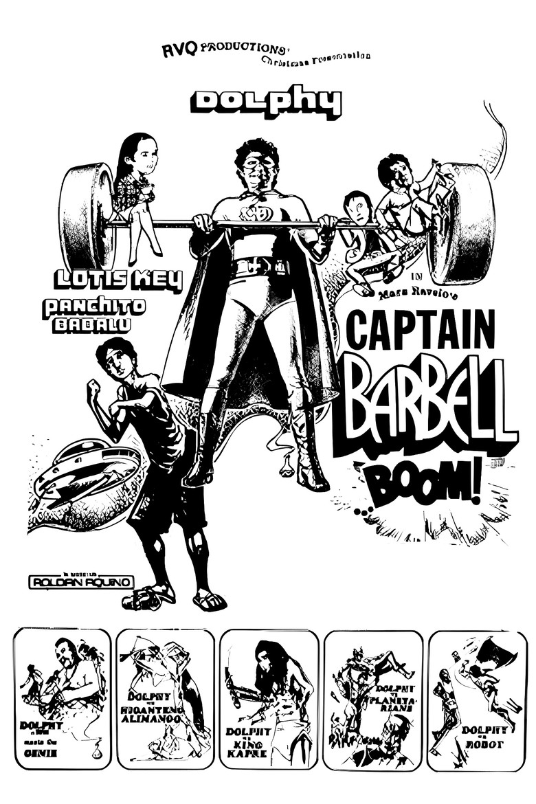 Captain Barbell poster background