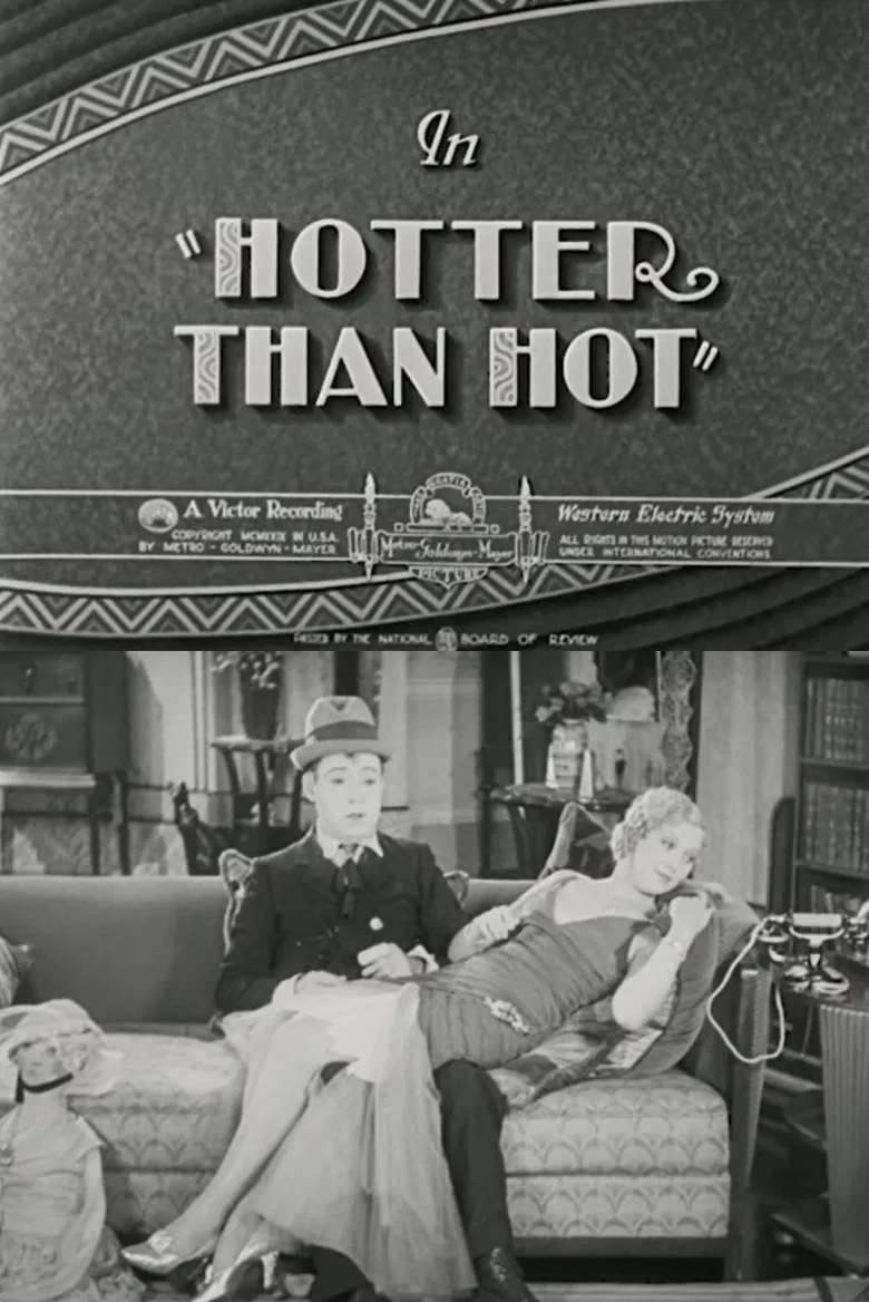 Hotter Than Hot poster background