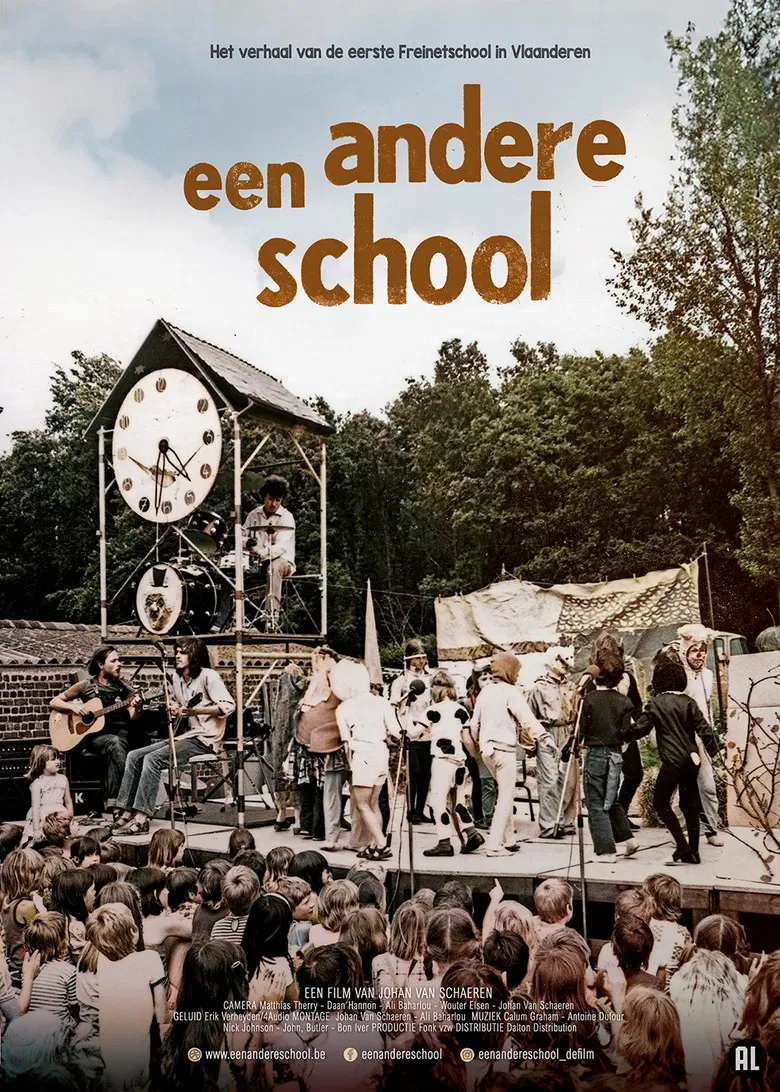 Een andere school poster background