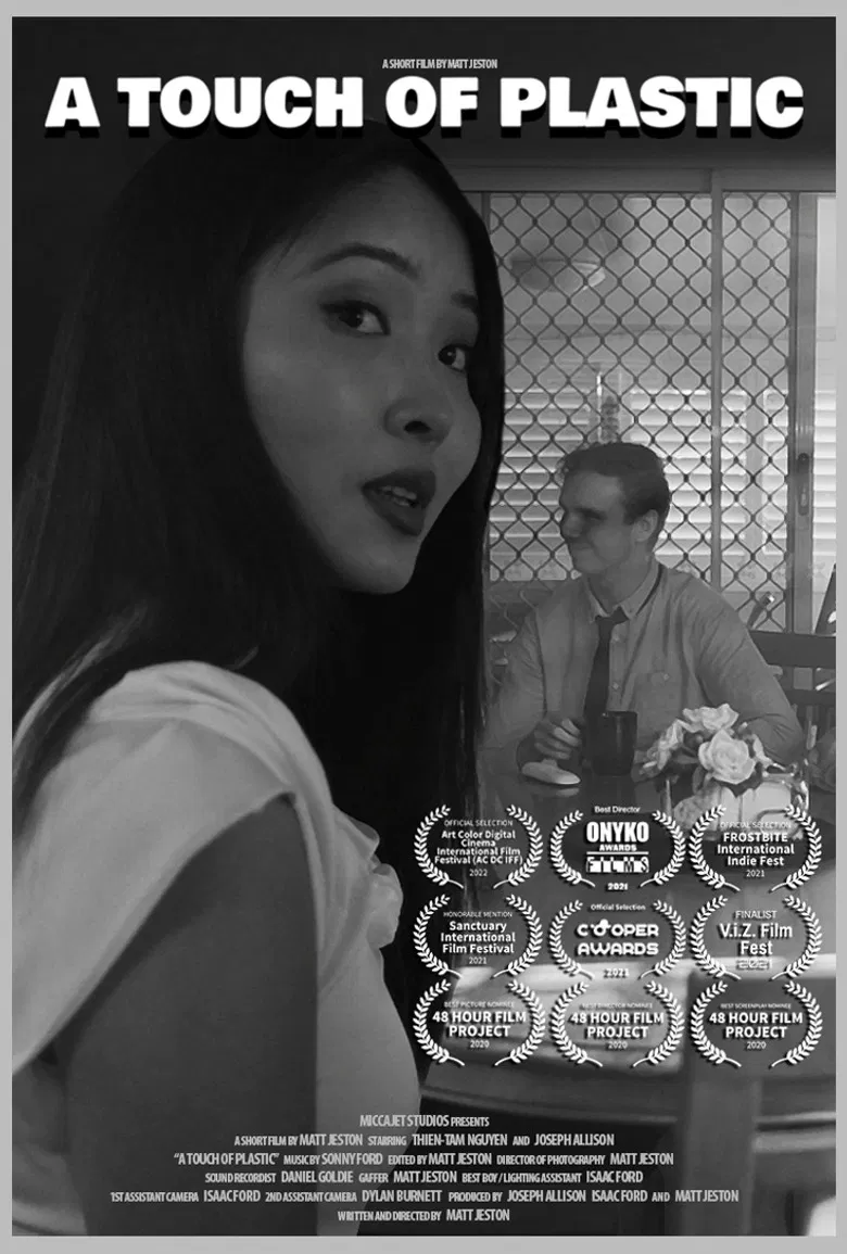 A Touch of Plastic poster background