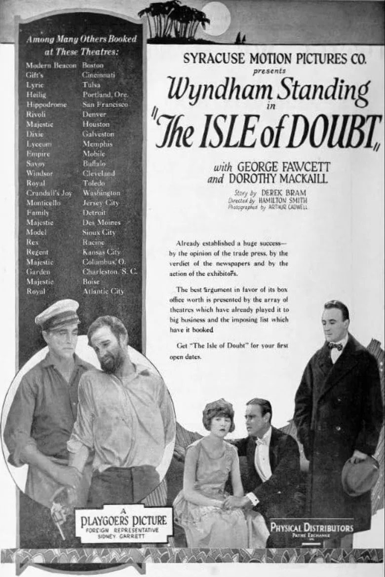 The Isle of Doubt poster background
