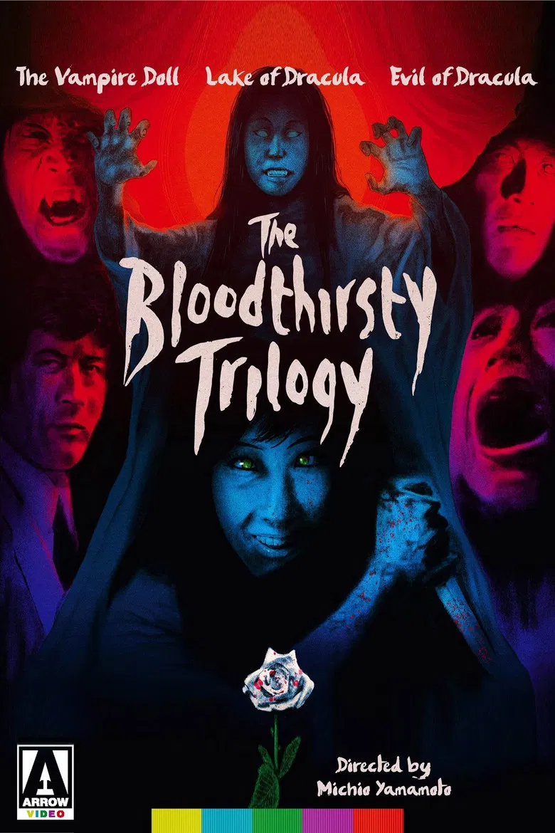 Kim Newman on The Bloodthirsty Trilogy poster background