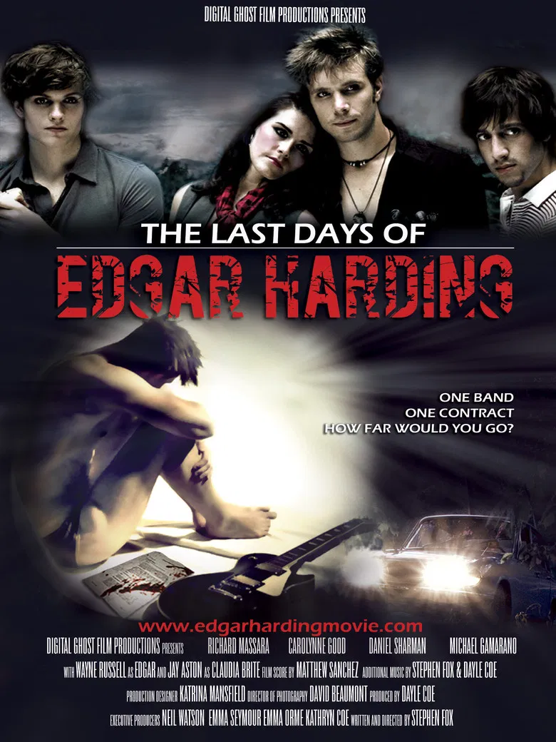 The Last Days of Edgar Harding poster background