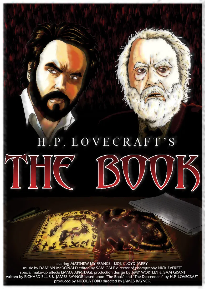 H.P. Lovecraft's The Book poster background