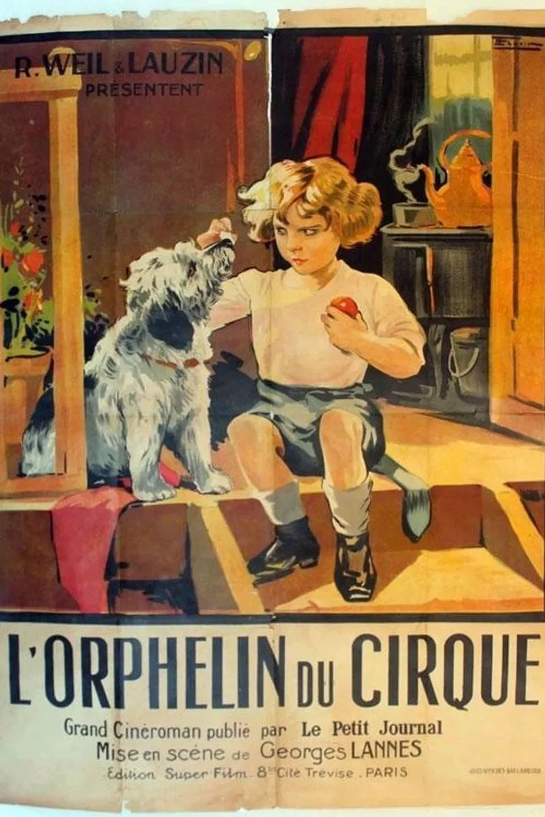 L'orphelin du cirque poster background