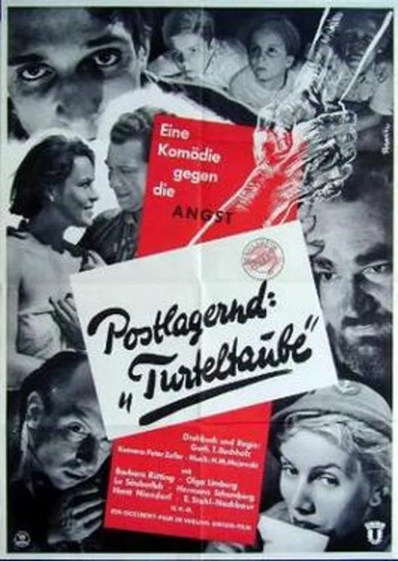 Postlagernd Turteltaube poster background