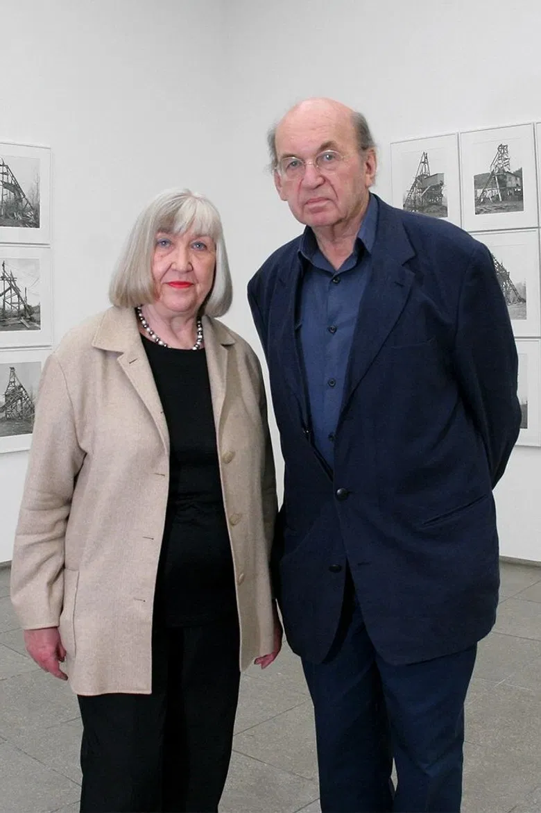 The Photographers Bernd and Hilla Becher poster background