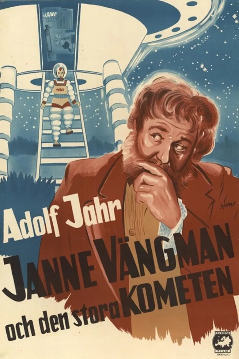 Janne Vängman och den stora kometen poster background