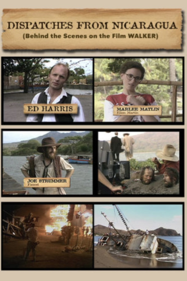 Dispatches from Nicaragua poster background