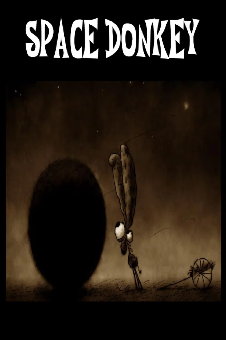 Space Donkey poster background